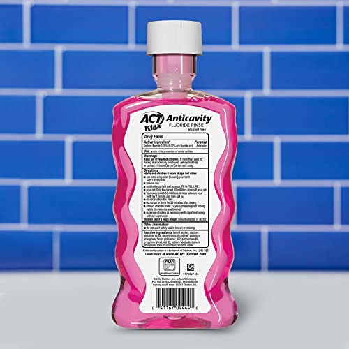 ACT Kids Anticavity Fluoride Rinse