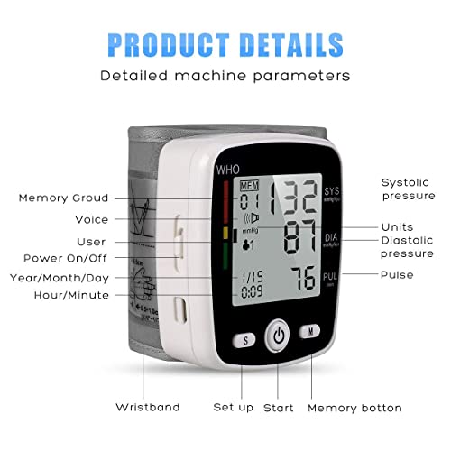 potulas Blood Pressure Monitor,