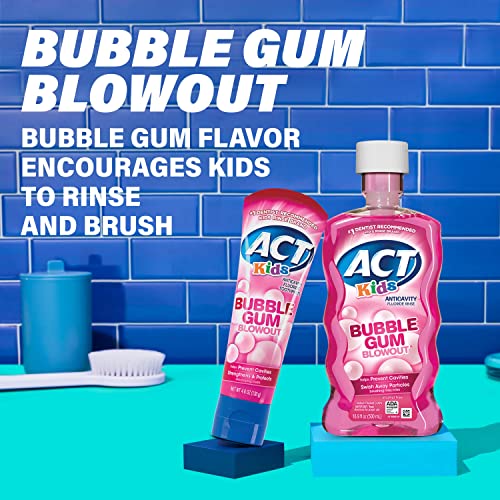 ACT Kids Anticavity Fluoride Rinse
