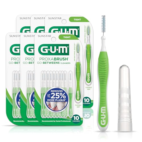 GUM - Proxabrush Go-Betweens Interdental Brushes,