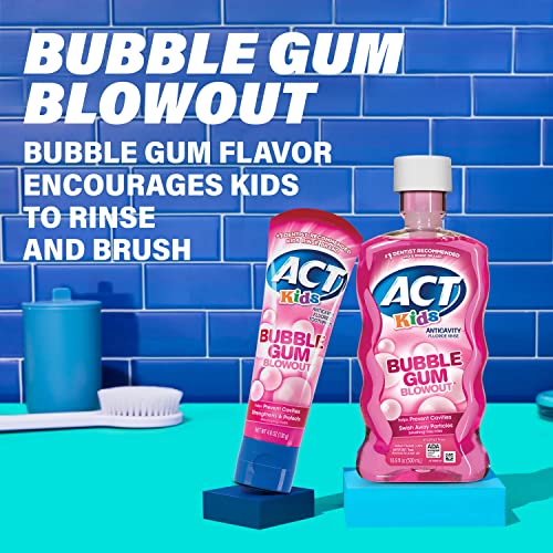 ACT Kids Anticavity Fluoride Rinse