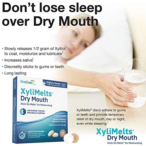 OraCoat XyliMelts Dry Mouth Relief Moisturizing