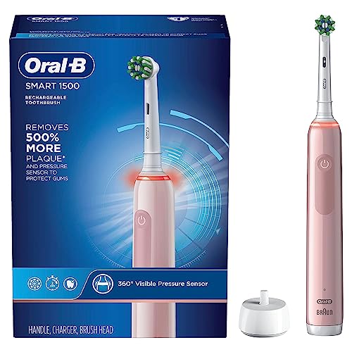 Oral-B Smart 1500 Electric Toothbrush, Pink